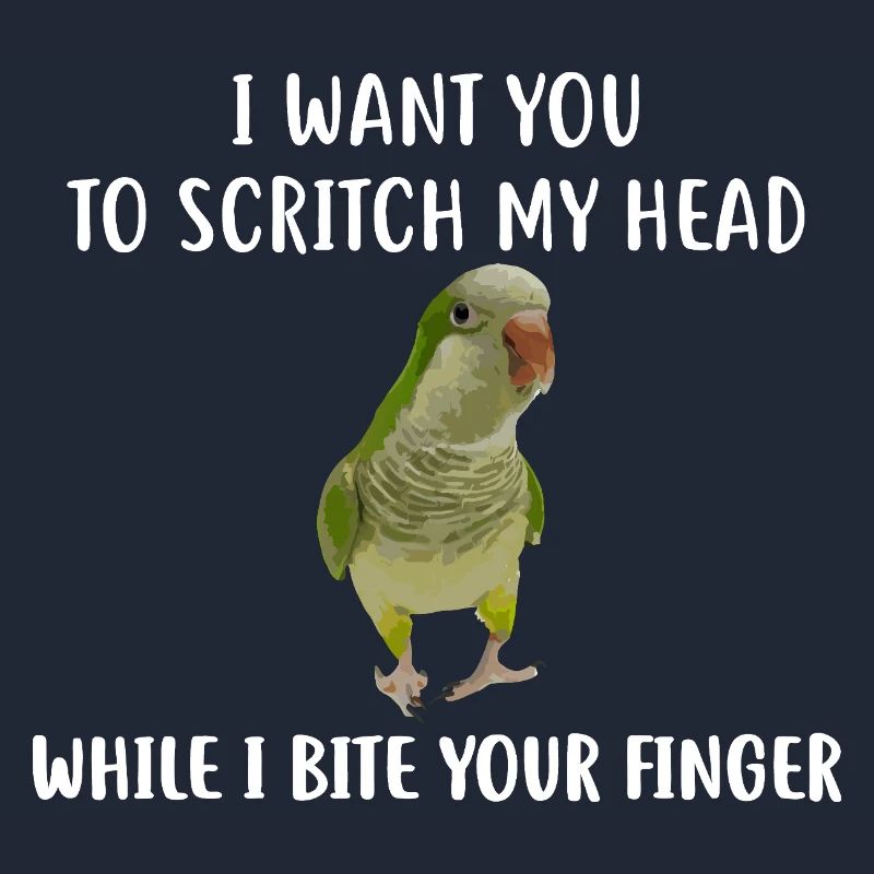 Parrot Head-Scratch Demands Tee