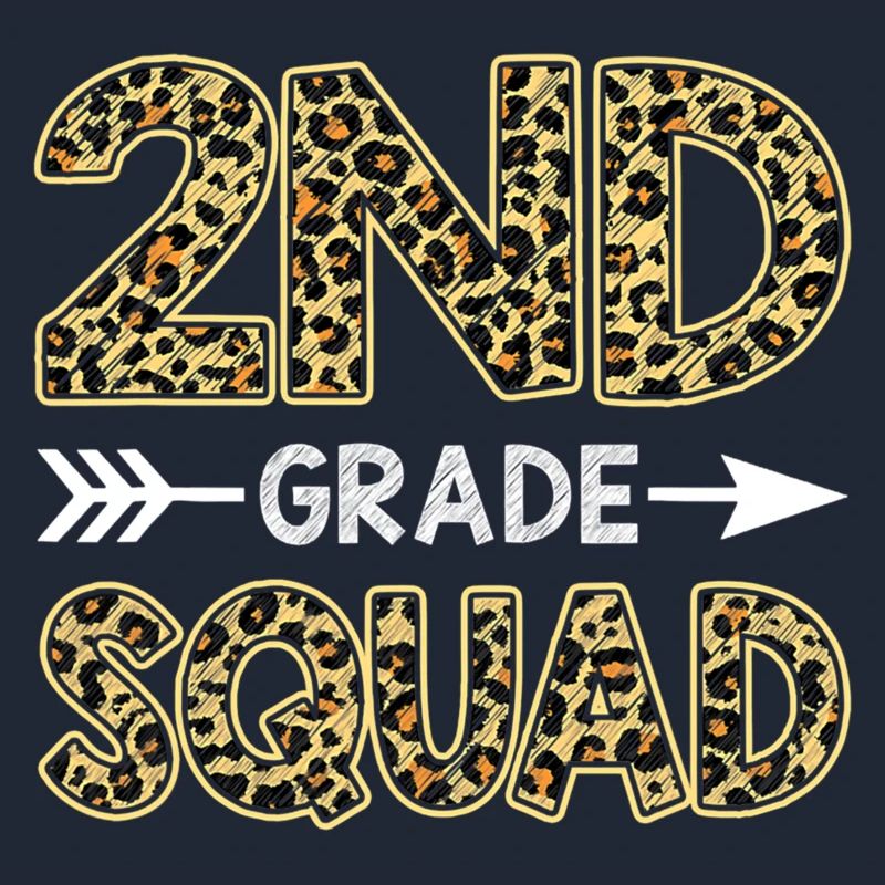 2Nd Grade Squad Leopard Second Grade Teacher Stud