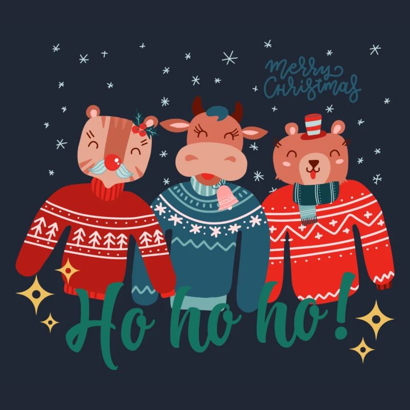 Laid de Noël Pull - Joyeux Noël