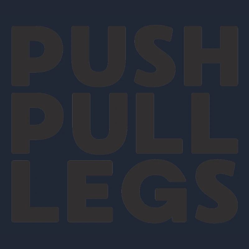 Push Pull Beine Repeat Trainingssplit