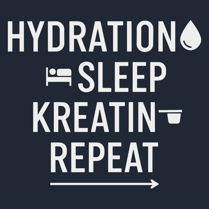 Hydratation Sommeil Créatine Répéter