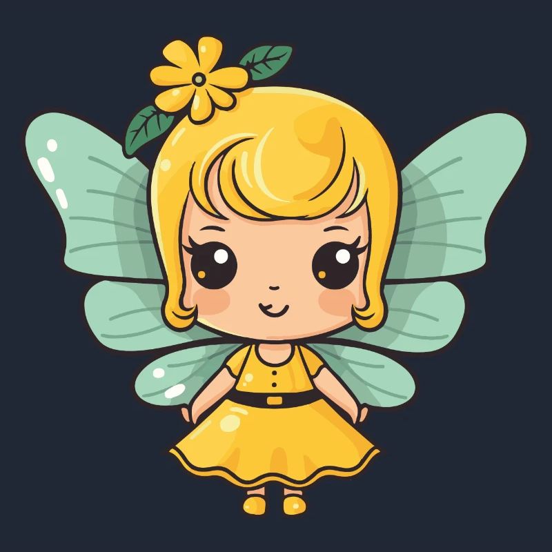 Fée Bande Dessinée Mignonne