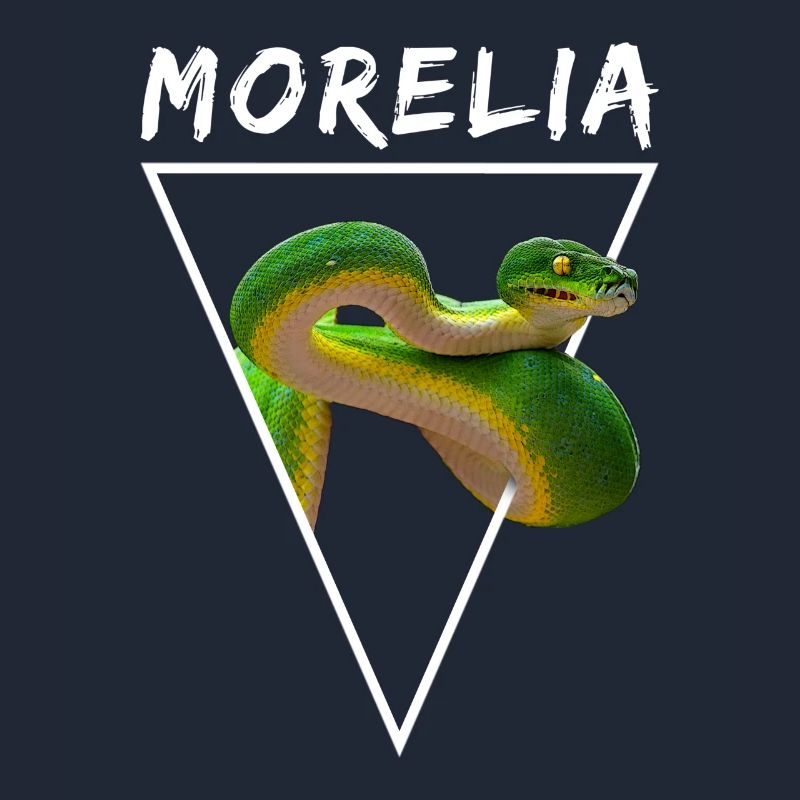 Arbre vert Python Morelia Viridis Propriétaire de serpent