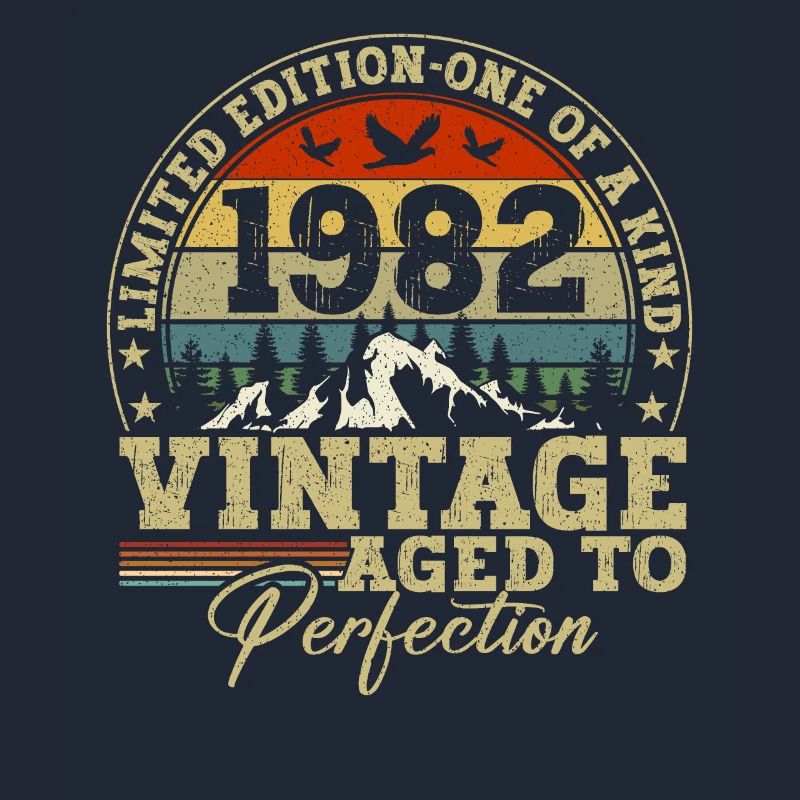 1982 Vintage modnet til perfektion