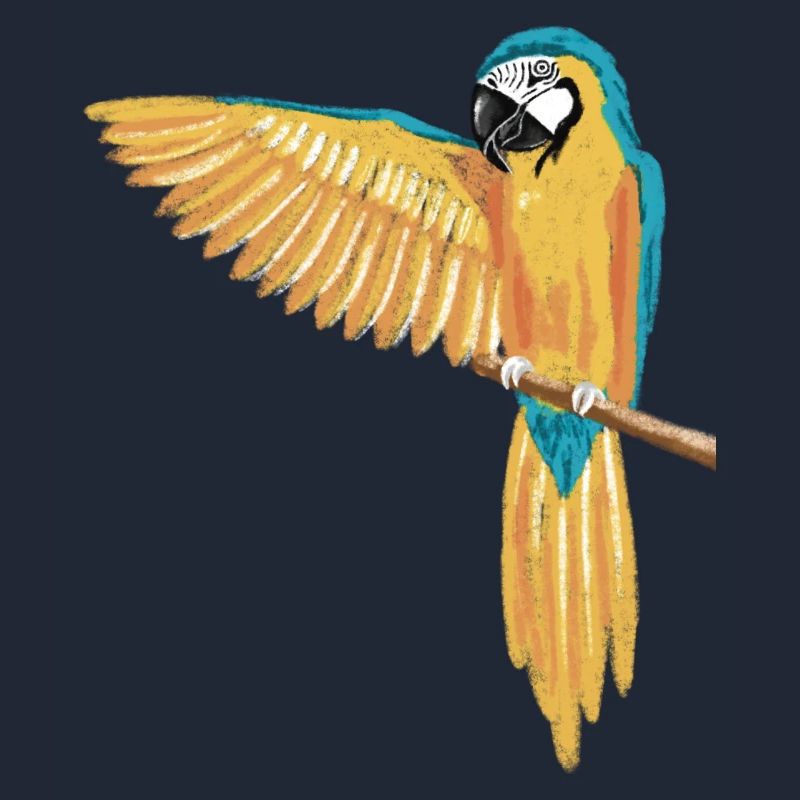 Perroquet dab dabbing