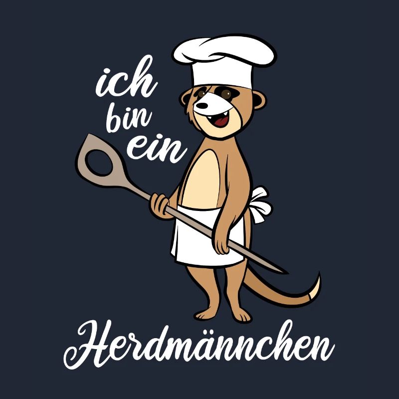 Ich bin ein Herdmännchen - Erdmännchen Kochlöffel
