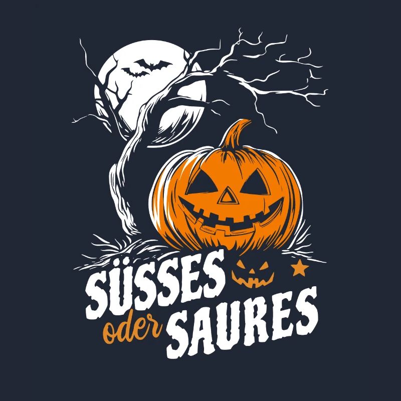 Halloween Kürbis - Süßes oder Saures