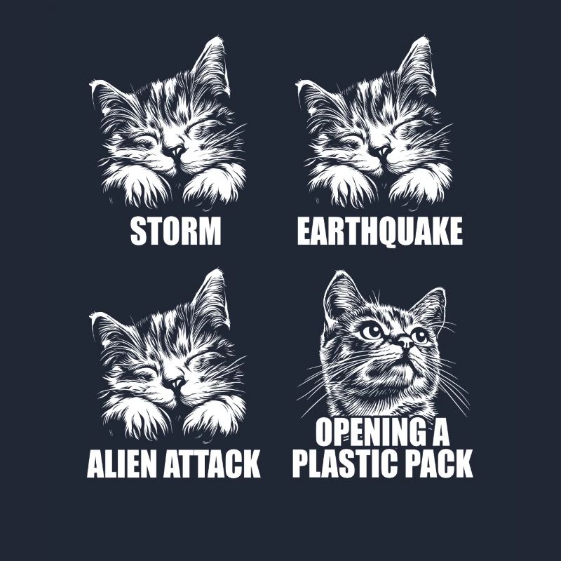 Cat - selective perception - saying