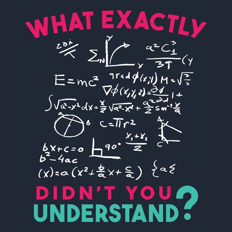 Physics Math Formula Joke