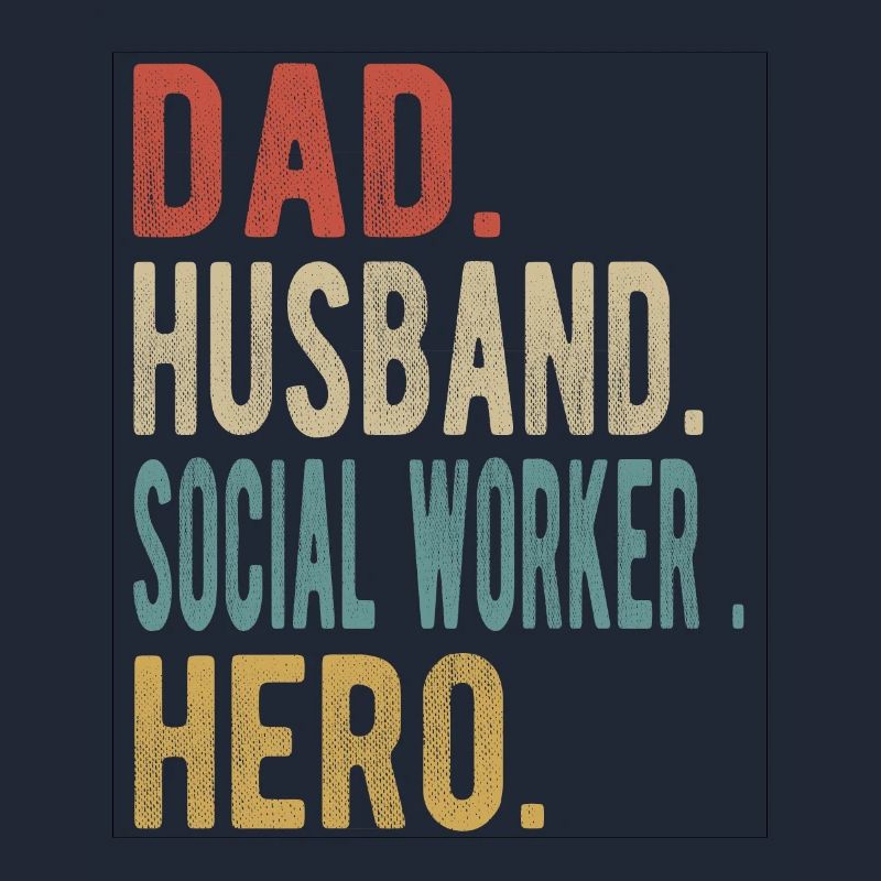 Sozialarbeiter Papa Ehemann Held