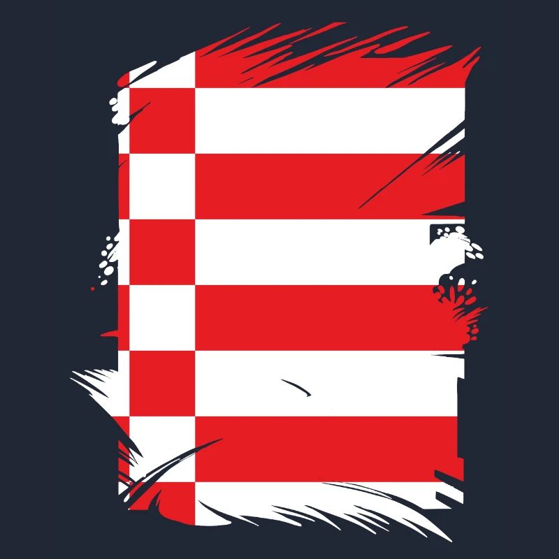 Drapeau de Brême Drapeau de Brême