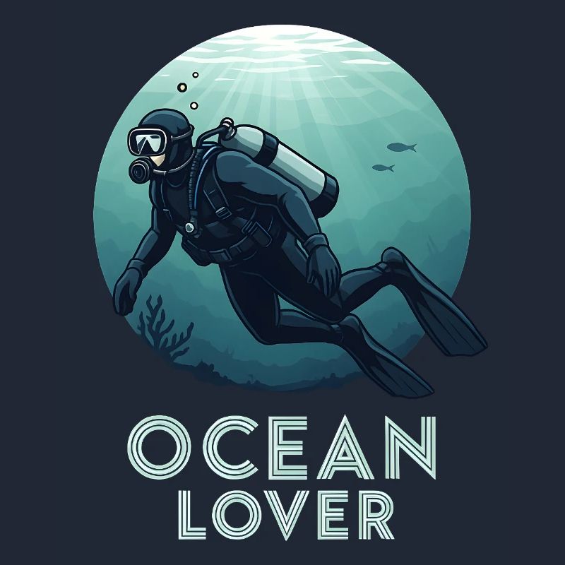 Plongeur Ocean Lover Underwater pour les amis plongeurs