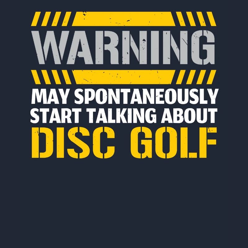 Can spontaneously start talking about disc golf