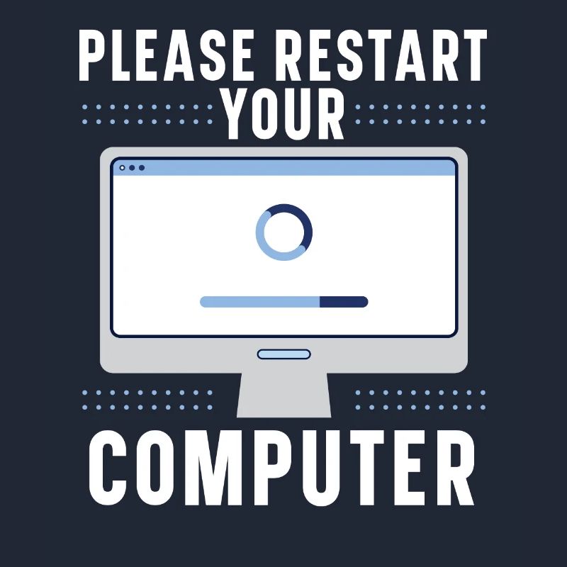 Please Restart Your Computer Coding Tech Support