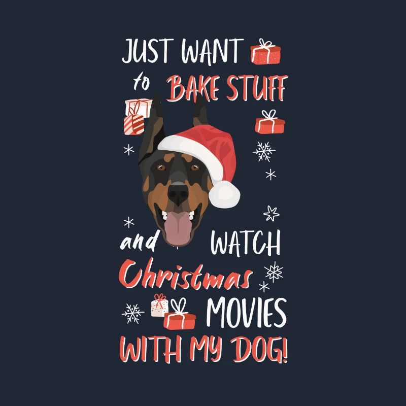 Doberman Joyeux Noël