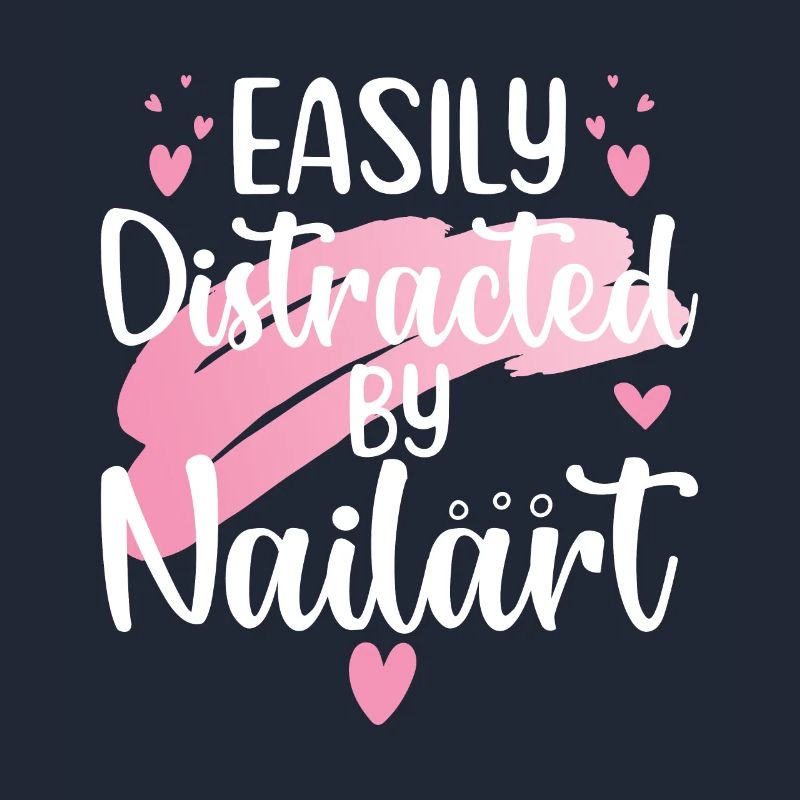 Easily distracted by nail art Nail Tech
