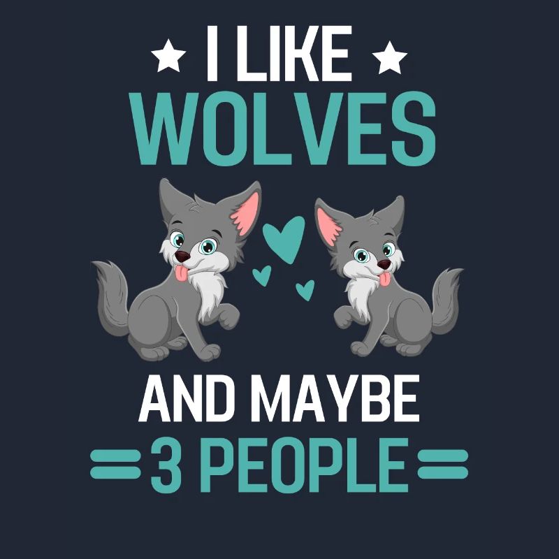 Forest Dweller Predator Gift Funny Wolf