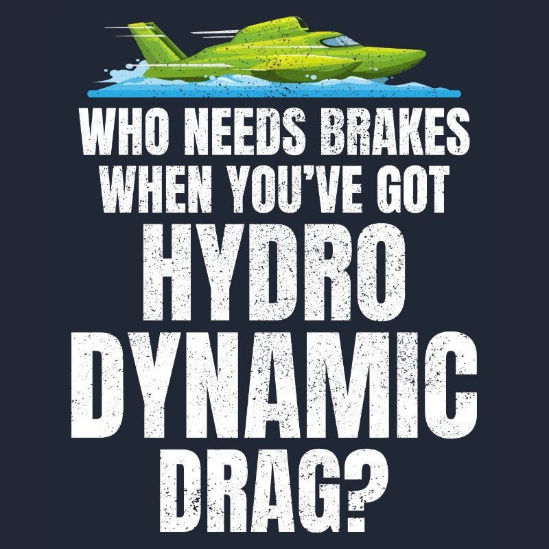 Freins hydrodynamiques de course d’hydroplanes non inclus