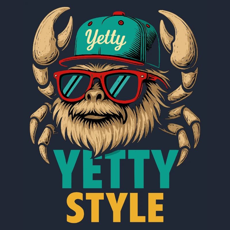 Yetty Style Yeti Graphic
