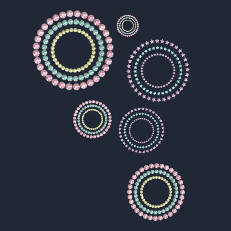 Circles, graphic patterns, patterns