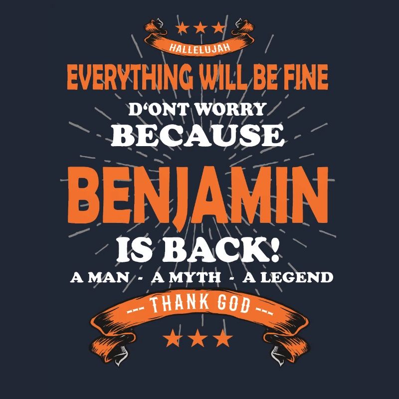 Everything will be fine Benjamin Is back