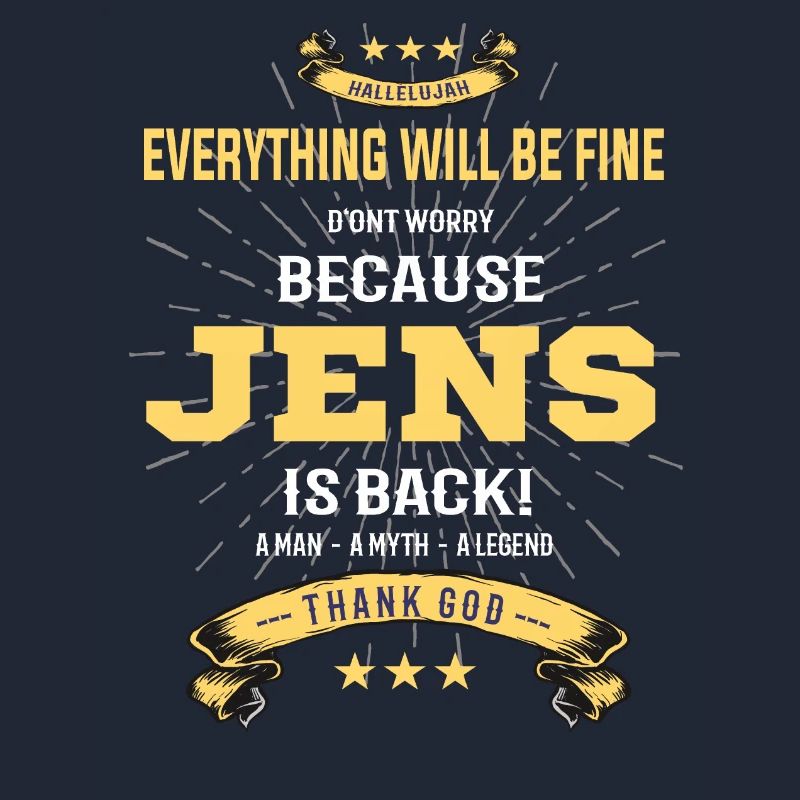 Everything will be fine Jens Is back