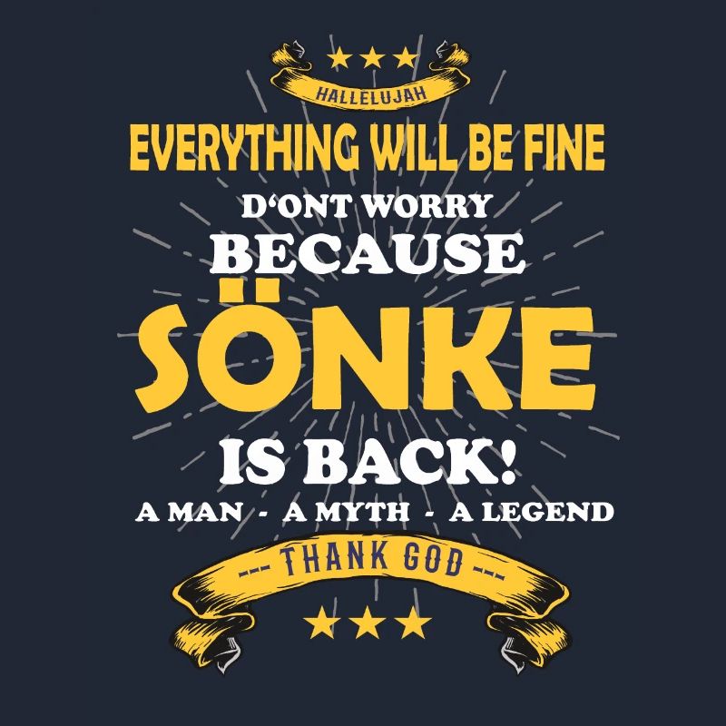 Everything will be fine Sönke Is back