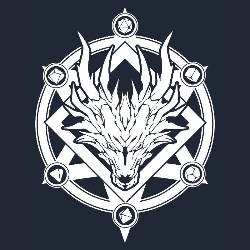 Magic circles Emblem Dragon