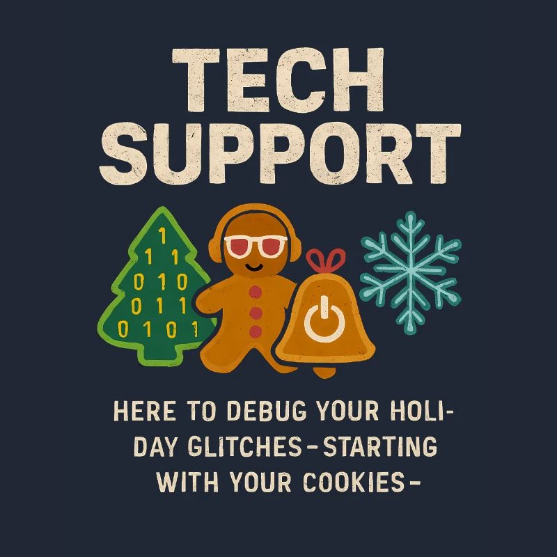 Admin Christmas Gift IT Support Debugging