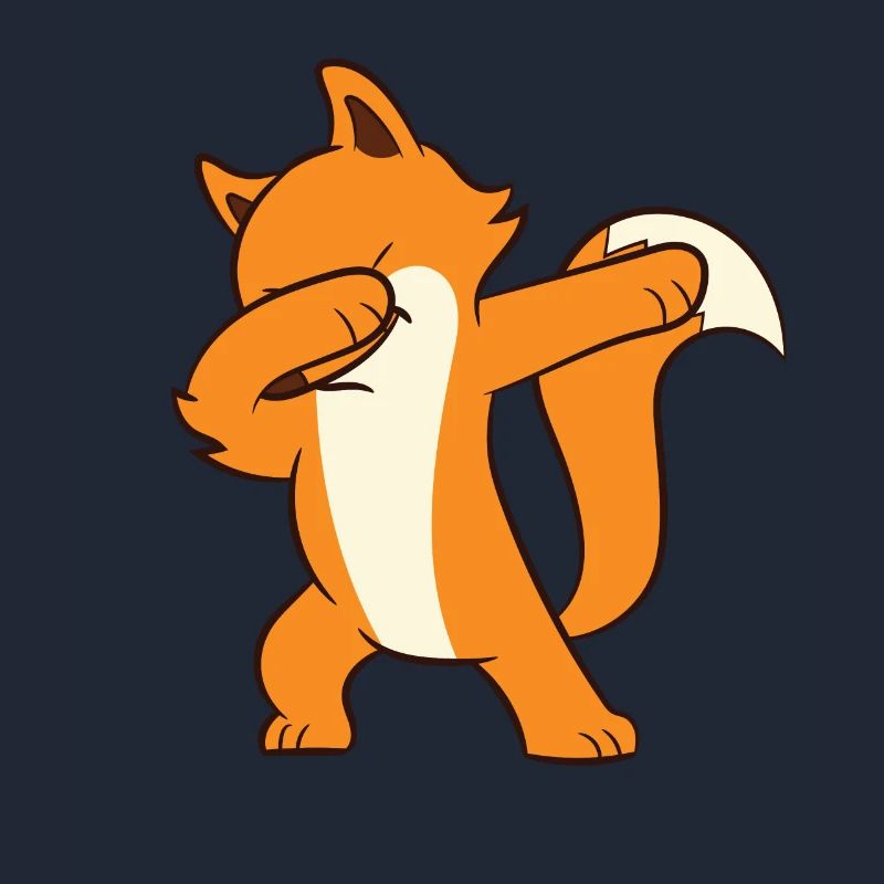 Fox - DAB, dabbing, dancing