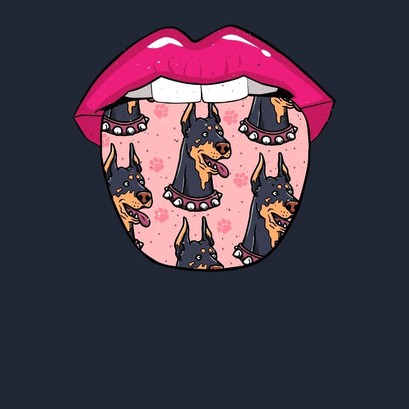 Lèvres de doberman