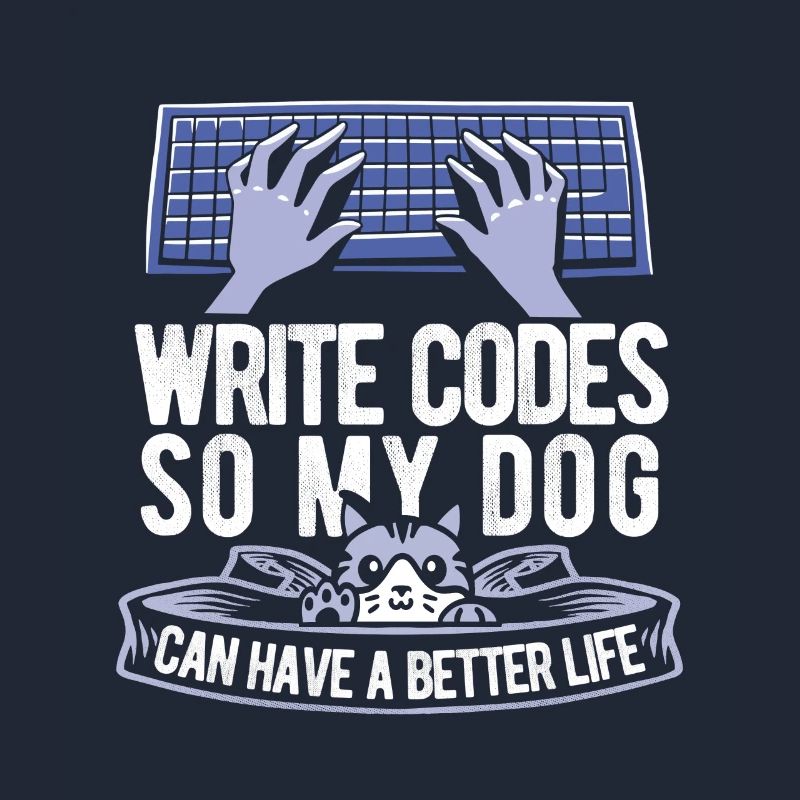 Developer Coder Programmer Cat