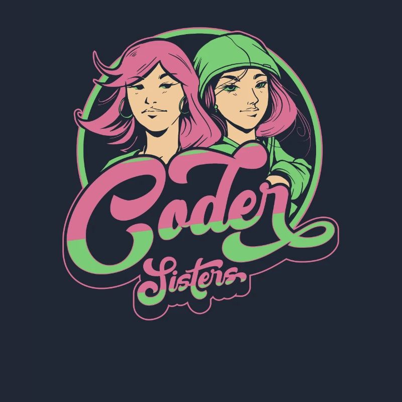 Entwickler Coder Programmierer Schwester