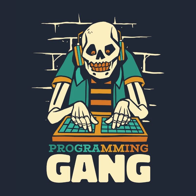 Développeur Coder Programmeur Squelette