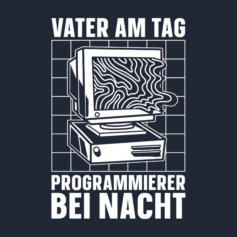 Entwickler Coder Programmierer Vater
