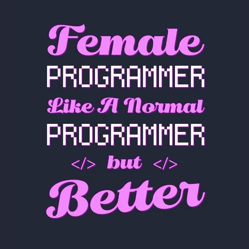 Developer Coder Programmer Female