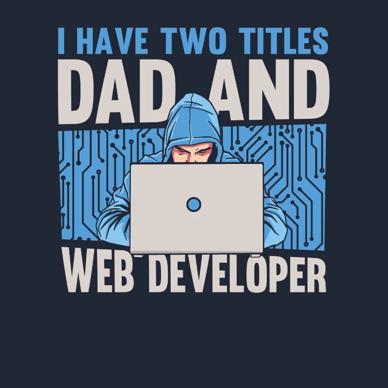 Web Entwickler Webdeveloper Vater