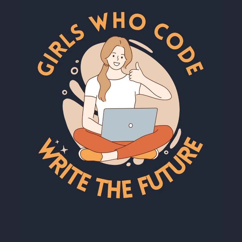 Développeur Coder Programmeur Girl