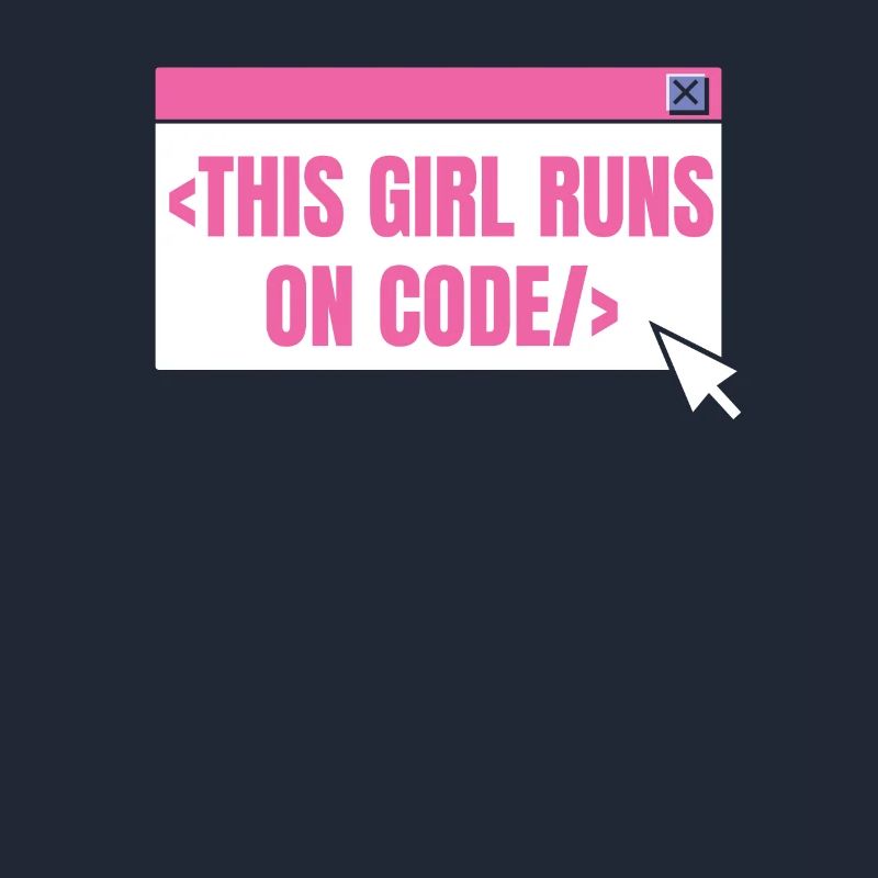 Développeur Coder Programmeur Girl