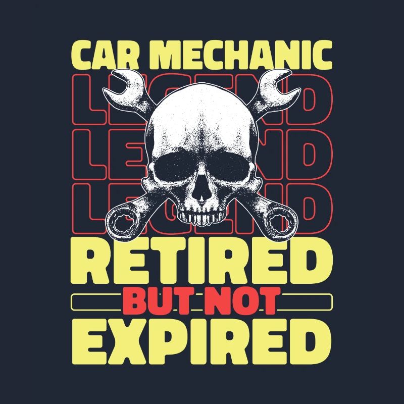 Meccanico d'auto in pensione