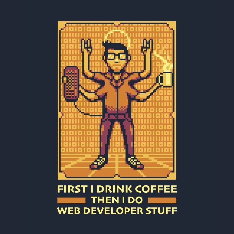 Web Entwickler Webdeveloper Kaffee