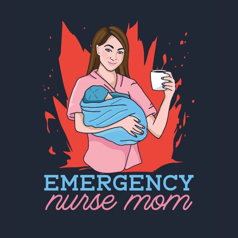 Krankenschwester Mutter Notfall Krankenschwester