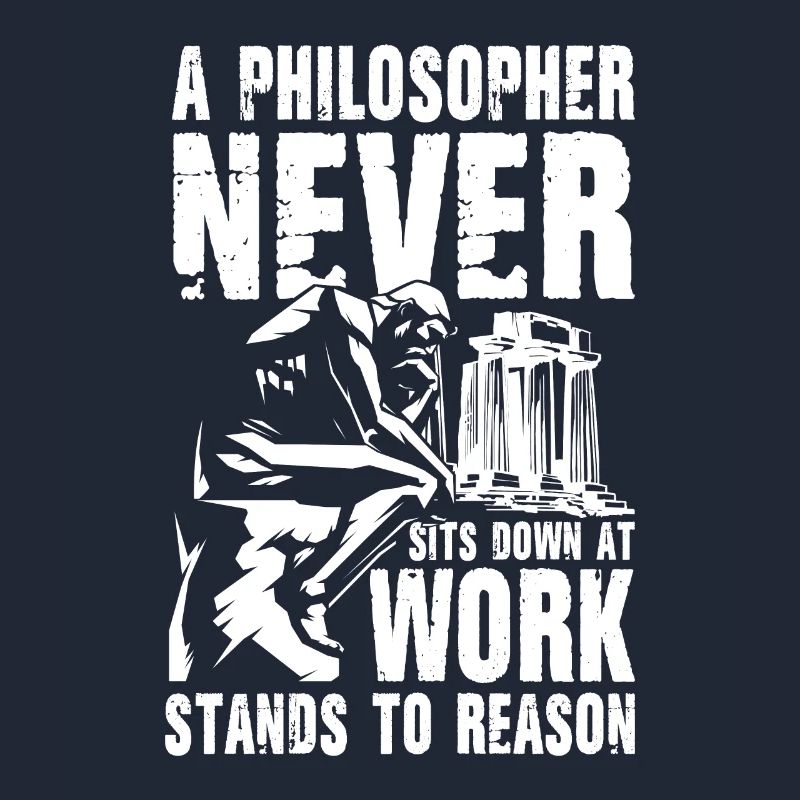 A Philosopher Never Sits Down at Work