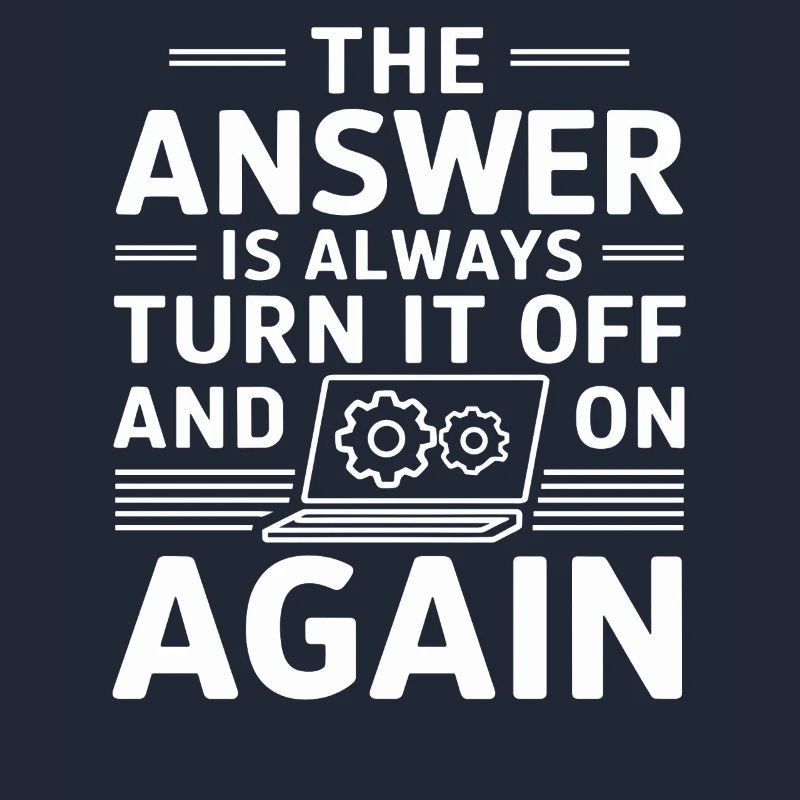 Administrator Support Nerd Computer Tech