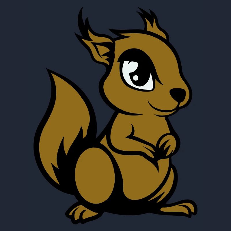 eichhörnchen comic tier