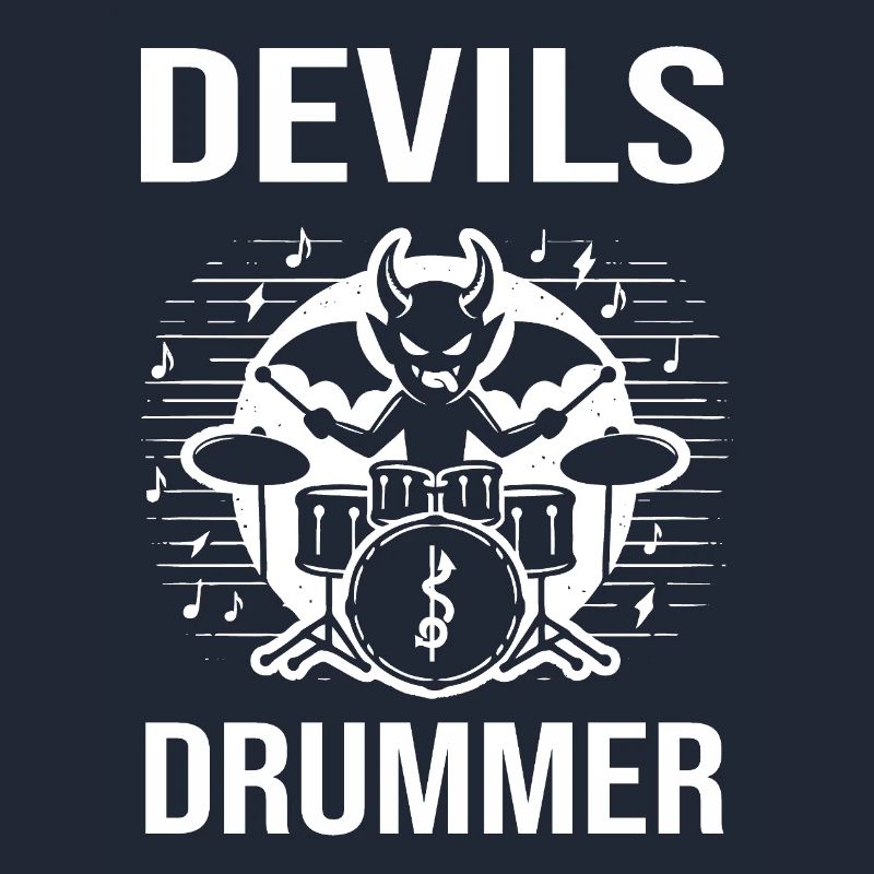 Devils Drummer. The devilish hellish drummer