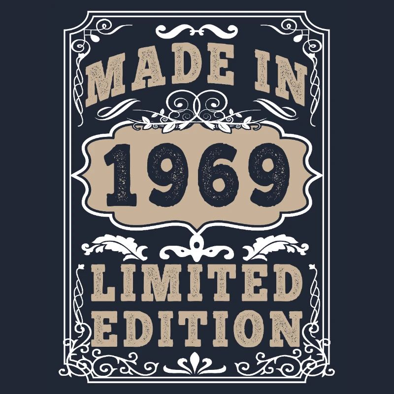 Original 1969 Vintage Vintage Retro Geburtstag