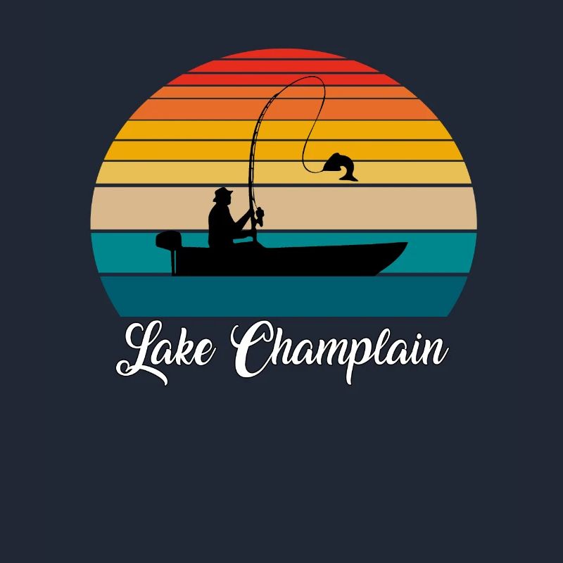 Lieu de pêche du lac Champlain