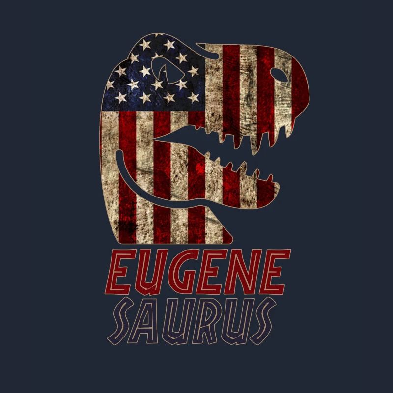 Patriotique Eugene Dinosaur Eugenesaurus