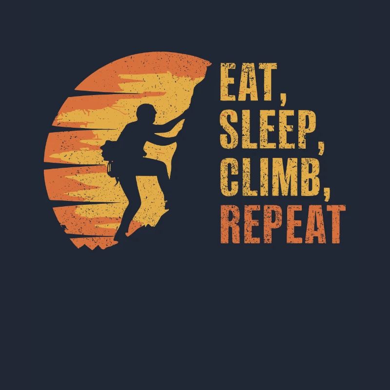 Manger, dormir, grimper, répéter, Escalade